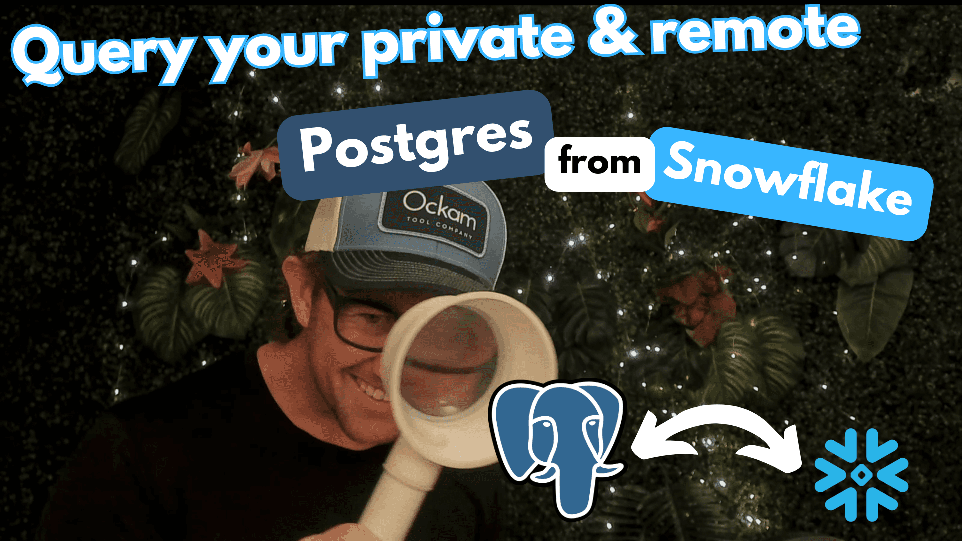 Run Queries on Remote PostgreSQL from Snowflake